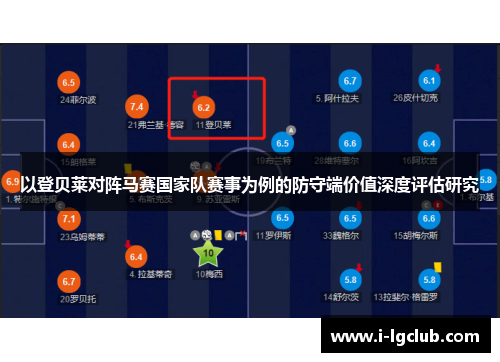以登贝莱对阵马赛国家队赛事为例的防守端价值深度评估研究